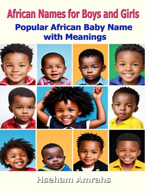 cover image of African Names for Boys and Girls